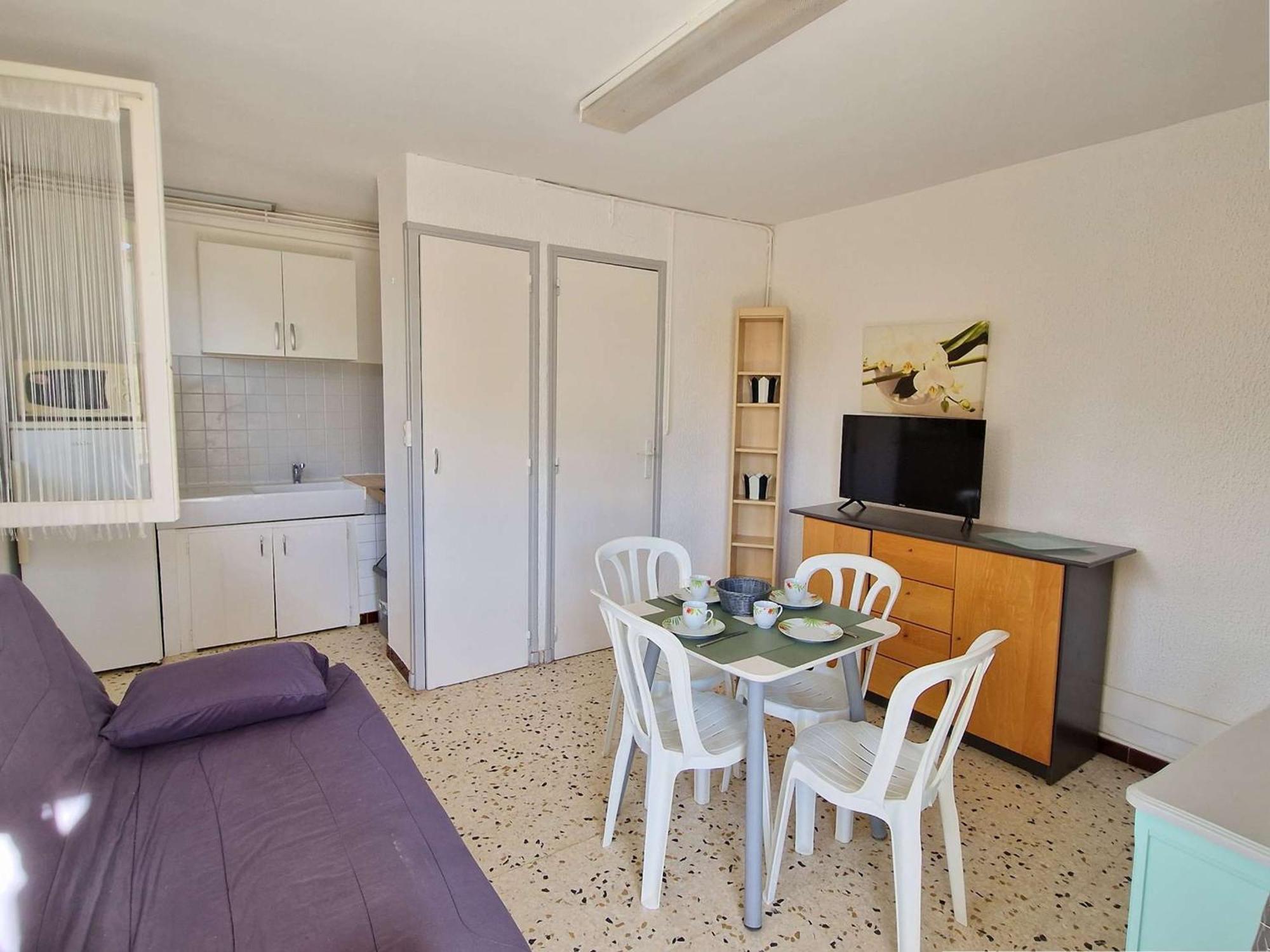 Appartement Ensoleille Avec Terrasse Et Parking, A 2 Pas De La Plage - Marseillan - Fr-1-387-169 Marseillan (Herault) Exterior foto